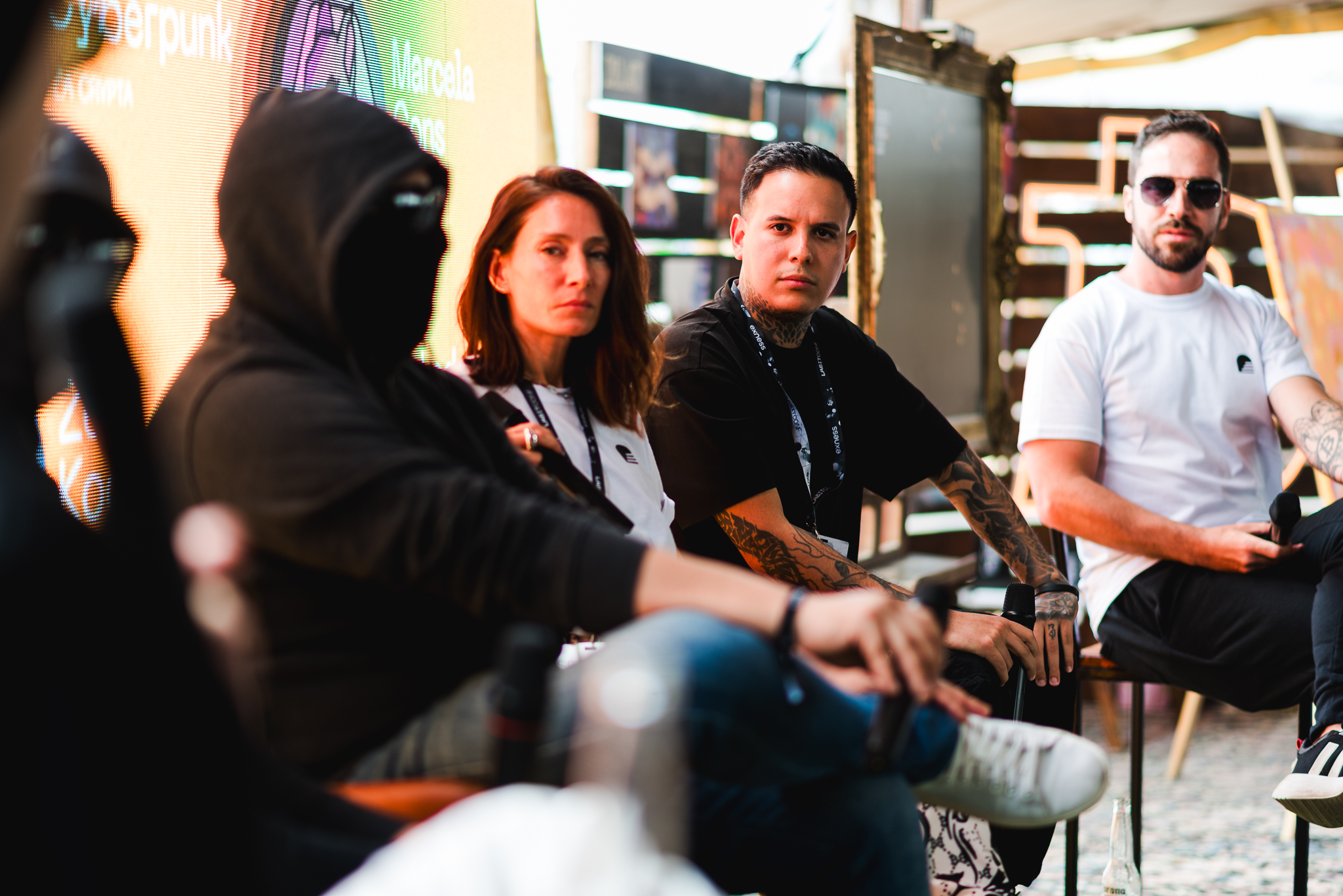 Cyberpunk en panel de discusión en LABITCONF 2025